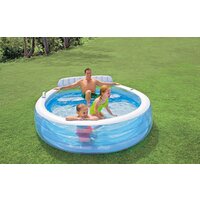 Надувной бассейн Intex Swim Center Family Lounge 224x216x76 (57190) - Превью изображения №2 — Интернет-магазин ПроЗаказ