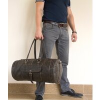 Дорожная сумка Carlo Gattini Sinfonica Belforte 4011-04 (темно-коричневый) - Превью изображения №4 — Интернет-магазин ПроЗаказ