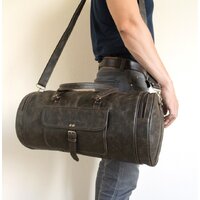 Дорожная сумка Carlo Gattini Sinfonica Belforte 4011-04 (темно-коричневый) - Превью изображения №5 — Интернет-магазин ПроЗаказ