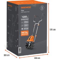 Мотокультиватор электрический Daewoo Power TE 1200 - Превью изображения №7 — Интернет-магазин ПроЗаказ