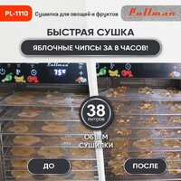 Сушилка для овощей и фруктов Pullman PL-1110 - Превью изображения №2 — Интернет-магазин ПроЗаказ