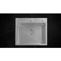 Кухонная мойка Astir Satin 50x44 (с сифоном, дозатором и коландером) - Превью изображения №7 — Интернет-магазин ПроЗаказ