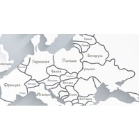 Фотообои ФабрикаФресок Детская карта светлая с воздушными шарами 334265 (400x265) - Превью изображения №2 — Интернет-магазин ПроЗаказ