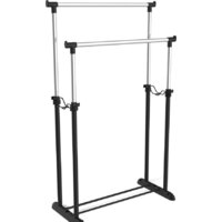 Стойка для одежды Sheffilton SHT-WR4150 899484 (черный/черный муар/хром лак) - Превью изображения №1 — Интернет-магазин ПроЗаказ