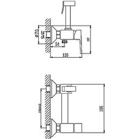 Смеситель Haiba HB5513 (хром) - Превью изображения №2 — Интернет-магазин ПроЗаказ
