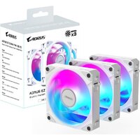 Комплект вентиляторов для корпуса Gigabyte Aorus EZ Chain Fan 120 Ice 3-Pack - Превью изображения №7 — Интернет-магазин ПроЗаказ