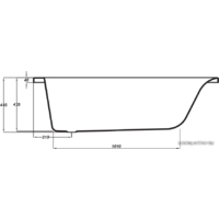 Ванна Cersanit Lorena 150x70 - Превью изображения №3 — Интернет-магазин ПроЗаказ