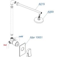 Душевая система  Wasserkraft A12669 - Превью изображения №9 — Интернет-магазин ПроЗаказ