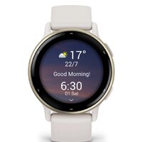 Умные часы Garmin Vivoactive 5 (слоновая кость) - Превью изображения №4 — Интернет-магазин ПроЗаказ