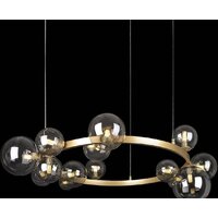 Люстра средней высоты LOFT IT Molecule 10139/1200L - Превью изображения №4 — Интернет-магазин ПроЗаказ