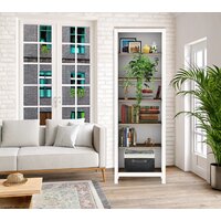 Стеллаж Mio Tesoro Сага 70 2.08.07.110.14 (белый/ясень) - Превью изображения №4 — Интернет-магазин ПроЗаказ