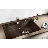Кухонная мойка Blanco Metra 45 S-F (кофе) [519088] - Превью изображения №2 — Интернет-магазин ПроЗаказ