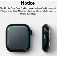 Защитная пленка Ringke Защитная Пленка Ringke Dual Easy Pro 2шт для Apple Watch 11 / 10 42 mm - Превью изображения №12 — Интернет-магазин ПроЗаказ