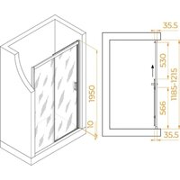 Душевая дверь RGW PA-017 R 350801712-21 - Превью изображения №6 — Интернет-магазин ПроЗаказ