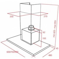 Кухонная вытяжка TEKA DLH 786 T - Превью изображения №2 — Интернет-магазин ПроЗаказ