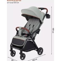 Коляска прогулочная «книга» Rant MOWbaby Atom MB200 (green) - Превью изображения №20 — Интернет-магазин ПроЗаказ