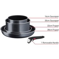 Набор сковород Tefal Ingenio XL Force L1589502 - Превью изображения №2 — Интернет-магазин ПроЗаказ