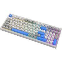 Клавиатура Ritmix RKB-598BL (серый/белый) - Превью изображения №2 — Интернет-магазин ПроЗаказ