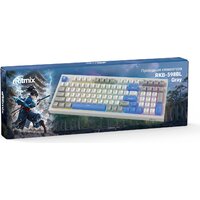 Клавиатура Ritmix RKB-598BL (серый/белый) - Превью изображения №4 — Интернет-магазин ПроЗаказ