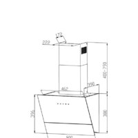 Кухонная вытяжка Grand Lester GC 90 (черный) - Превью изображения №8 — Интернет-магазин ПроЗаказ