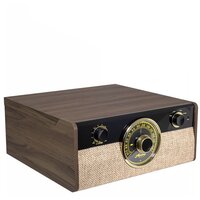 Виниловый проигрыватель Alive Audio Fusion Dark Wood - Превью изображения №5 — Интернет-магазин ПроЗаказ