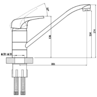 Смеситель Gross Aqua Optima 3509511C-G0146 - Превью изображения №2 — Интернет-магазин ПроЗаказ