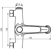 Смеситель Esko New York NY 54 - Превью изображения №3 — Интернет-магазин ПроЗаказ