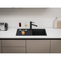 Кухонная мойка Franke Centro CNG 611-78 114.0757.390 (черный матовый) - Превью изображения №3 — Интернет-магазин ПроЗаказ
