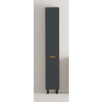 Onika Шкаф-пенал для ванной Айленд 30 403084 (графит/дуб крафт золотой)