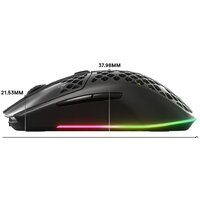Игровая мышь SteelSeries Aerox 3 Wireless - Превью изображения №5 — Интернет-магазин ПроЗаказ