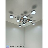 Припотолочная люстра Mirastyle SX-N-8996/8 BK - Превью изображения №8 — Интернет-магазин ПроЗаказ