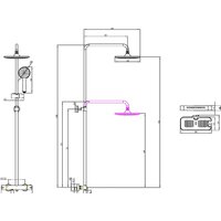 Душевая система  Lemark Yeti LM7010C - Превью изображения №2 — Интернет-магазин ПроЗаказ