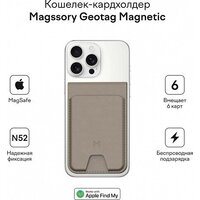 Кредитница Magssory Geotag Magnetic Latte ACL003l - Превью изображения №9 — Интернет-магазин ПроЗаказ