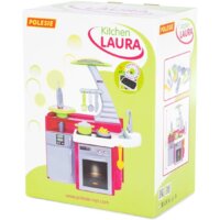 Детская кухня Полесье Laura с варочной панелью 56320 (в коробке) - Превью изображения №4 — Интернет-магазин ПроЗаказ