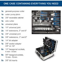 Универсальный набор инструментов Scheppach TB150 5909306900 (101 предмет) - Превью изображения №3 — Интернет-магазин ПроЗаказ