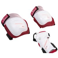 Hudora Biomechanisches Protektoren Set Comfort 83051 (S, Rosa)