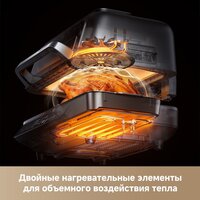 Аэрогриль (аэрофритюрница) Trouver Indoor Air fry grill IG20 Pro Black - Превью изображения №9 — Интернет-магазин ПроЗаказ