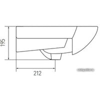 Умывальник Акватон Смайл 80 81x45 [1WH207783] - Превью изображения №3 — Интернет-магазин ПроЗаказ