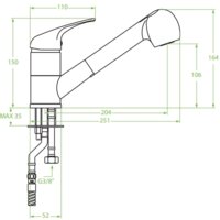 Смеситель Laveo Daga BLG 769D - Превью изображения №2 — Интернет-магазин ПроЗаказ