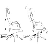 Офисное кресло Бюрократ KB-9N (черный) - Превью изображения №5 — Интернет-магазин ПроЗаказ
