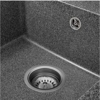 Кухонная мойка Saniteco Fama (графит) - Превью изображения №9 — Интернет-магазин ПроЗаказ