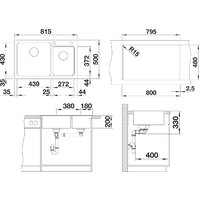 Кухонная мойка Blanco 8527130 - Превью изображения №2 — Интернет-магазин ПроЗаказ