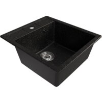 Кухонная мойка Mixline ML-GM28 552096 (черный) - Превью изображения №2 — Интернет-магазин ПроЗаказ