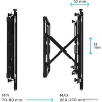 Кронштейн для информационной панели Onkron PRO7M (черный) - Превью изображения №4 — Интернет-магазин ПроЗаказ