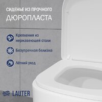 Унитаз напольный Lauter Rimless 21D2203 - Превью изображения №2 — Интернет-магазин ПроЗаказ
