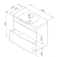  AM.PM Тумба под умывальник Like [M80FSX0802WG] - Превью изображения №2 — Интернет-магазин ПроЗаказ