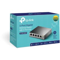 Неуправляемый коммутатор TP-Link TL-SG1005P V5 - Превью изображения №5 — Интернет-магазин ПроЗаказ
