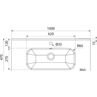  IDDIS Тумба с умывальником Edifice 100 EDI10W1i95K (белый) - Превью изображения №9 — Интернет-магазин ПроЗаказ