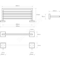 Полка на ванну Bemeta Beta 132205082 - Превью изображения №2 — Интернет-магазин ПроЗаказ