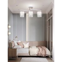 Припотолочная люстра Aitin Pro НПБ 02-3x60-101 6096/3 (белый/зотоло) - Превью изображения №6 — Интернет-магазин ПроЗаказ